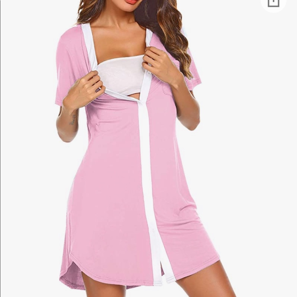 Maternity night gown
